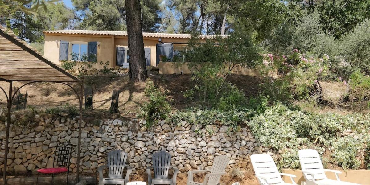 Villa Cigalons En Pleine Pinede Avec Piscine Chauffee De Mai A Septembre Auriol Ngoại thất bức ảnh