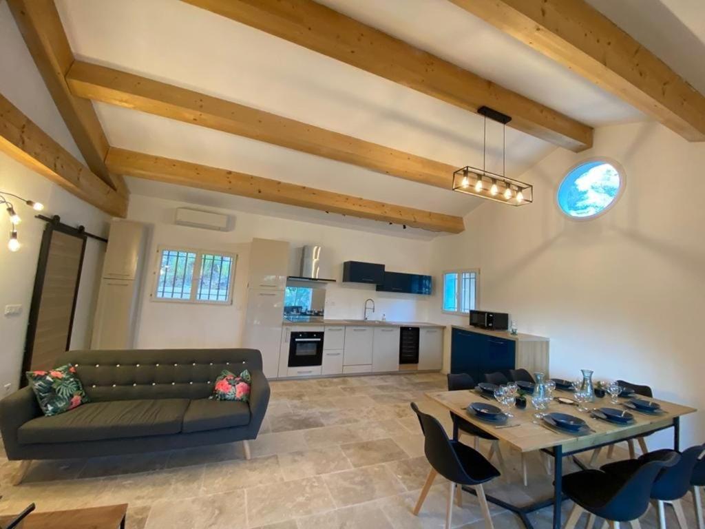 Villa Cigalons En Pleine Pinede Avec Piscine Chauffee De Mai A Septembre Auriol Ngoại thất bức ảnh